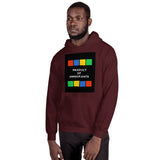 "Product of Immigrants" Colorful Unisex Hoodie