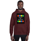 "Product of Immigrants" Colorful Unisex Hoodie