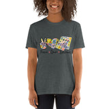 "Peace, Love, Loteria" Short-Sleeve Unisex T-Shirt